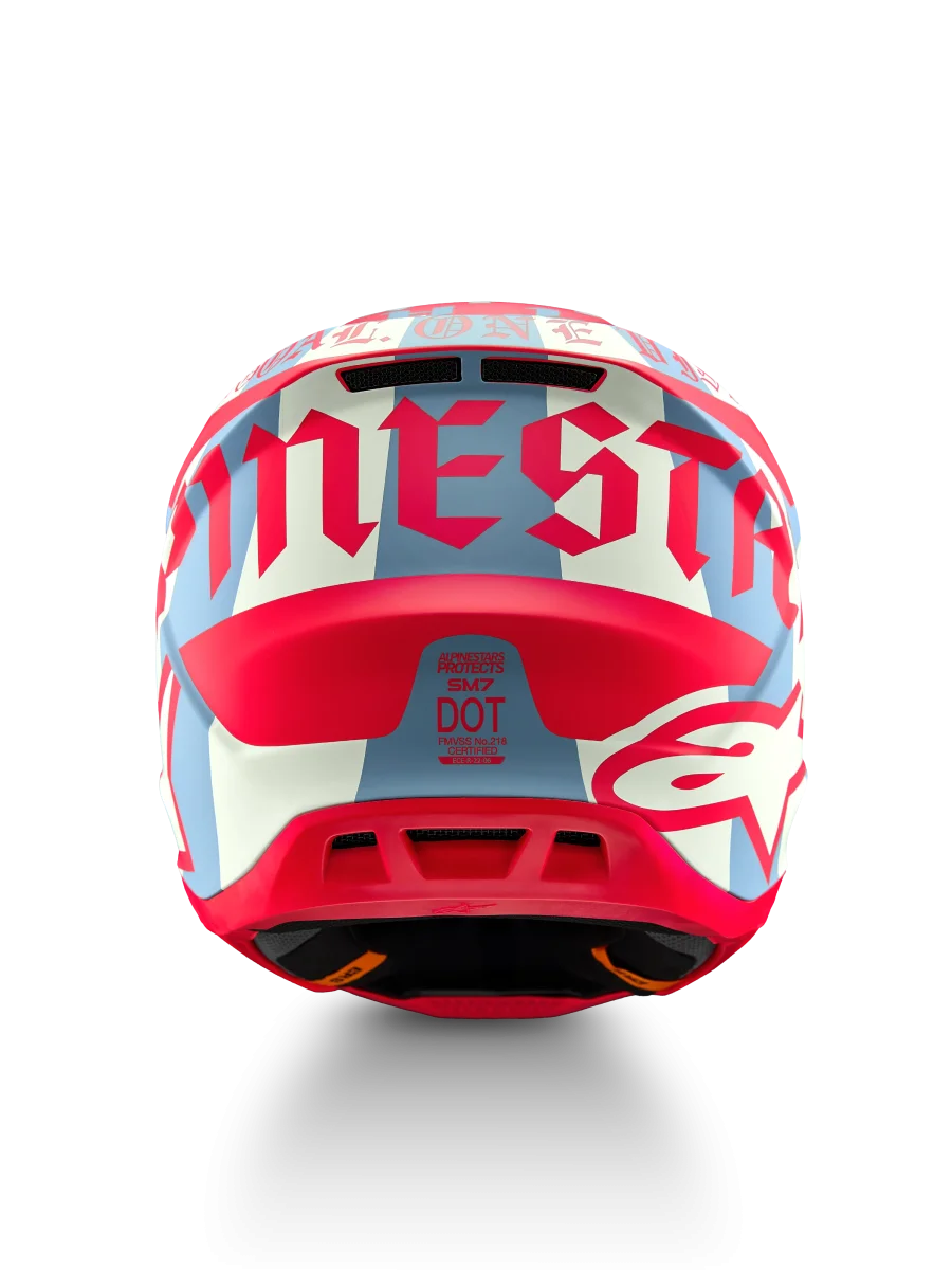 Capacete S-M7 Beast Coast Edição Limitada ECE 22.06 - Image 5