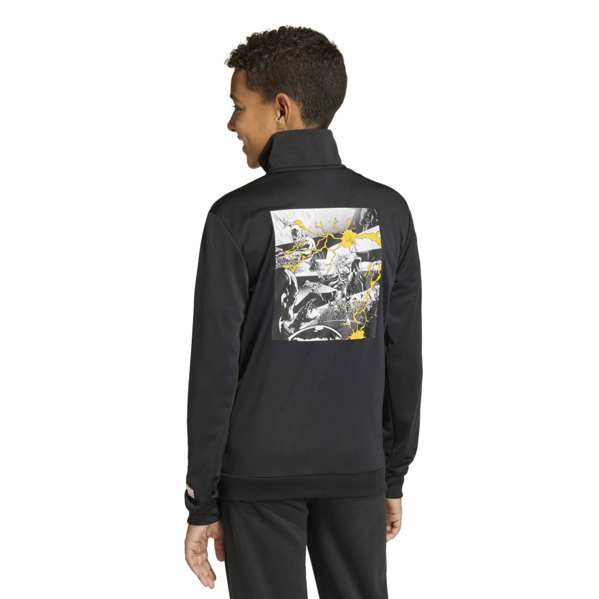 Chaqueta Chándal Niño adidas Marvel 25/26 Negra - Image 4