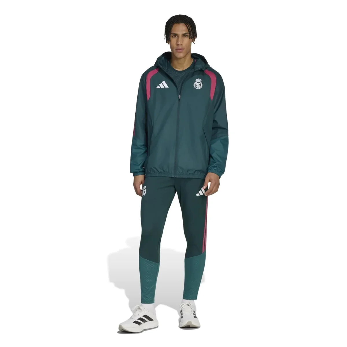 Chaqueta All Weather Hombre adidas Entrenamiento 26/27 Verde - Image 5