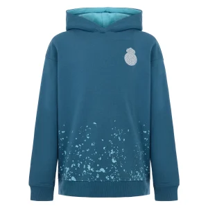 Sudadera Capucha Niño Splash Azul Marino