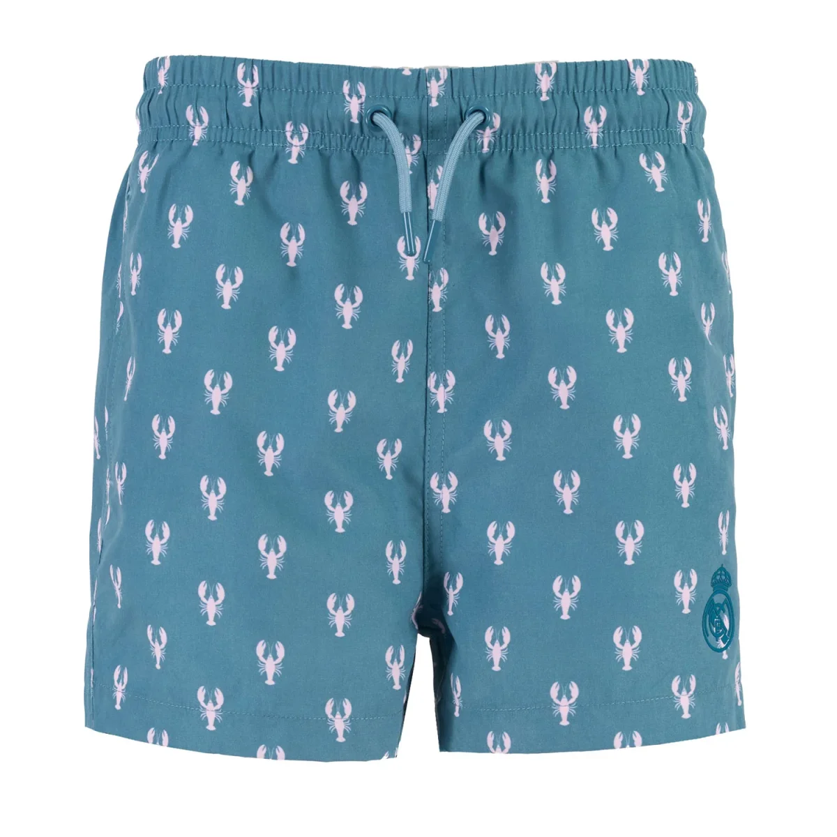 Bañador Diseño Langosta Niño Verde/Rosa