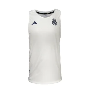 Camiseta sin mangas Hombre adidas Running Blanca