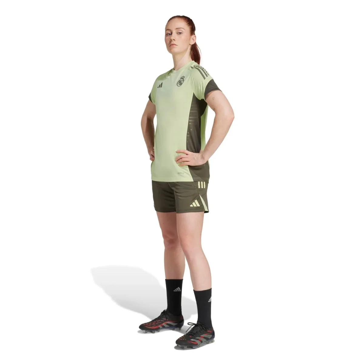 Camiseta Mujer adidas Entrenamiento 25/26 Verde Lima - Image 5
