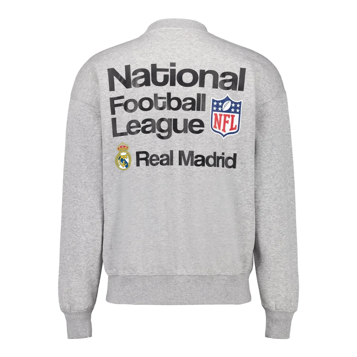 Sudadera Hombre Real Madrid x NFL Gris - Image 3