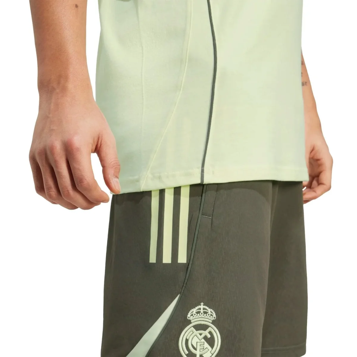 Camiseta Hombre adidas Entrenamiento 25/26 Verde Lima - Image 4
