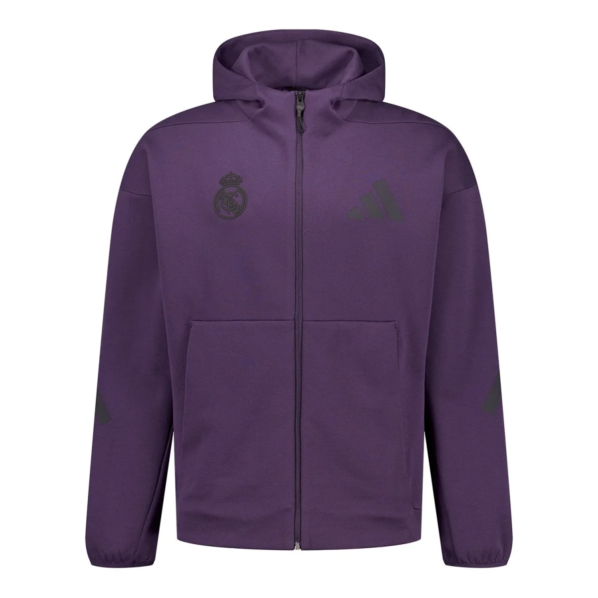 Chaqueta con Capucha Hombre Adidas Real Urban Morado
