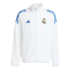 Chaqueta Chándal Niños adidas Entrenamiento UCL Blanca 25/26