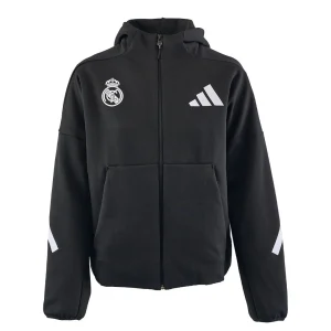 Chaqueta Cremallera Mujer adidas Real Urban Negra