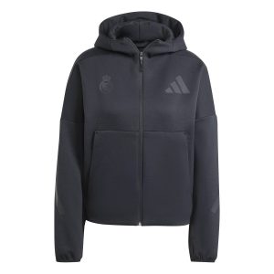 Chaqueta Cremallera Mujer adidas Real Urban Negra