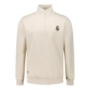 Sudadera Cremallera Hombre Classic Beige