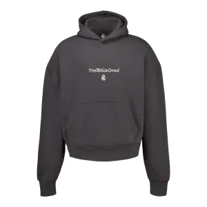 Sudadera Capucha Hombre The White Ones Gráfico Negra