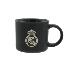 Taza Cerámica 430 ml Negra Real Madrid