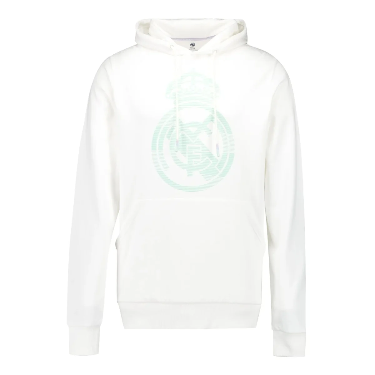 Sudadera de Capucha Hombre Escudo Real Madrid Blanco - Image 2