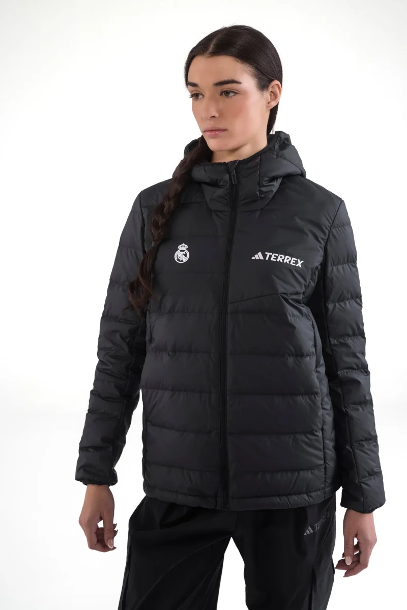 Chaqueta Plumas Impermeable Mujer adidas Terrex CLIMAWARM Negra - Image 3