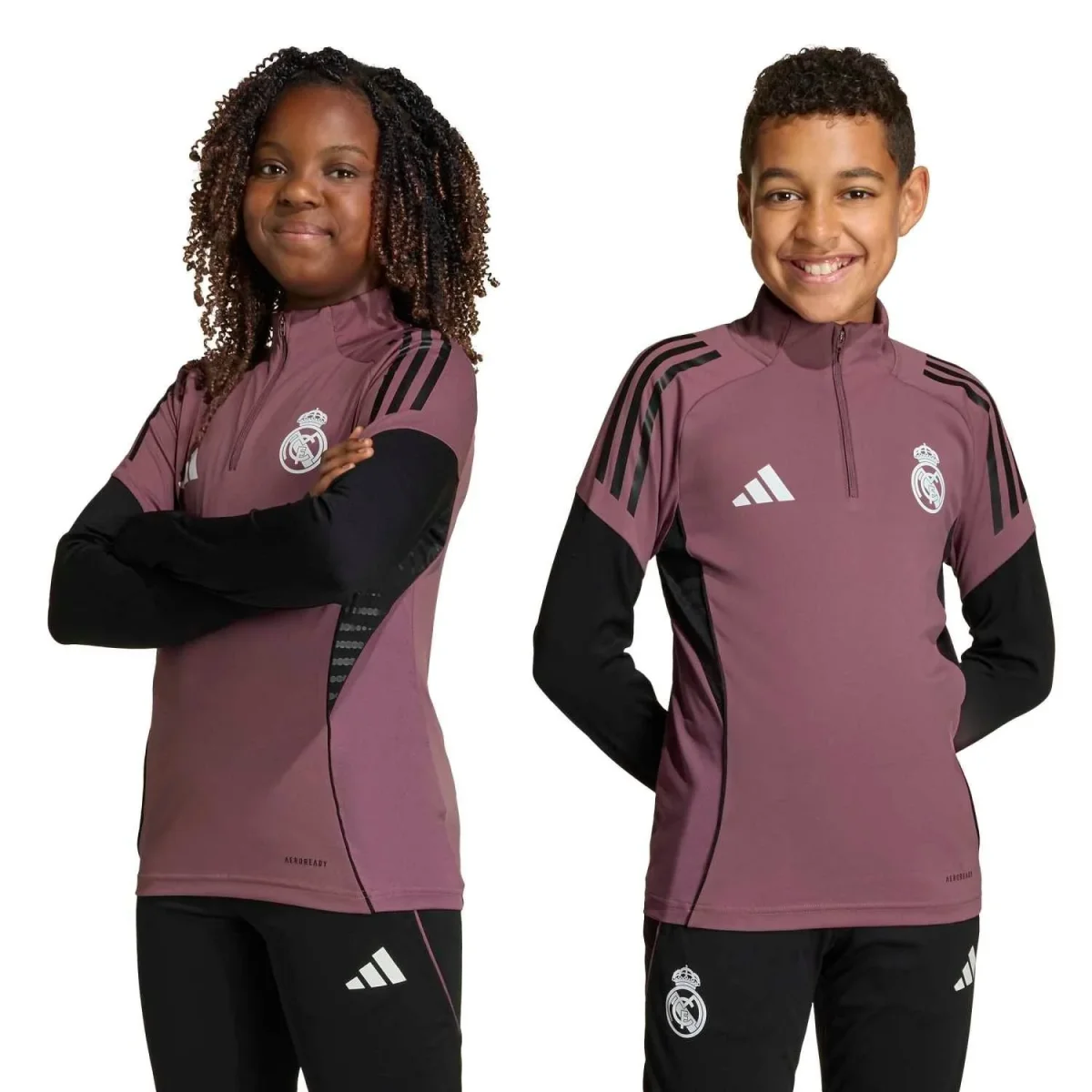 Sudadera Niño adidas Entrenamiento 25/26 Morada - Image 6