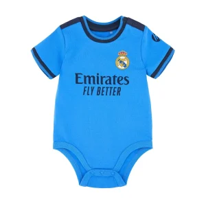 Body Bebé Manga Corta Azul