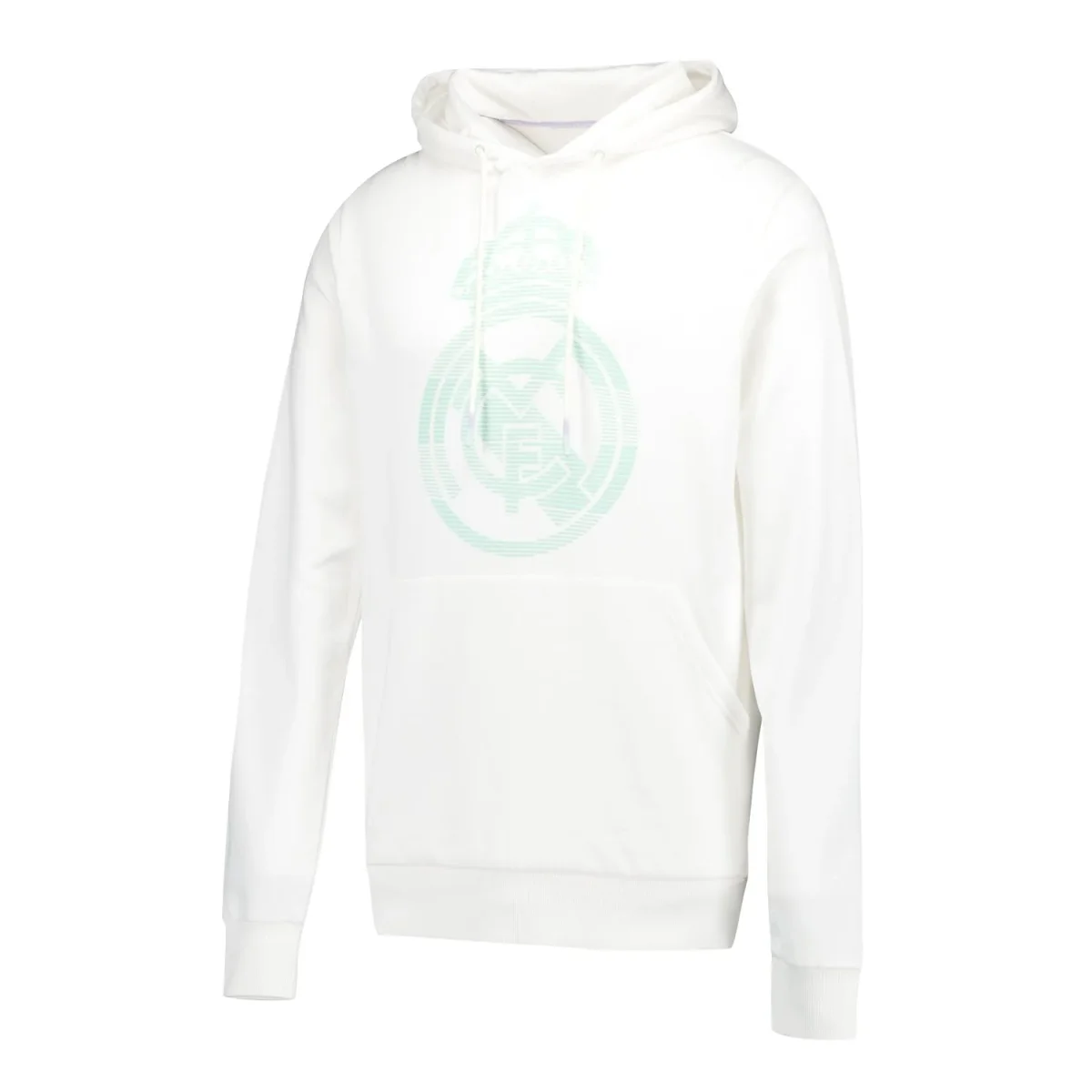 Sudadera de Capucha Hombre Escudo Real Madrid Blanco - Image 3