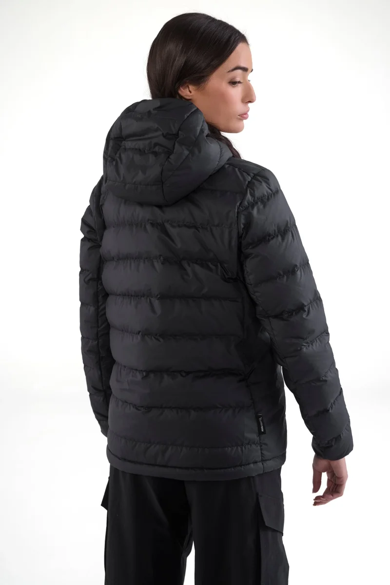 Chaqueta Plumas Impermeable Mujer adidas Terrex CLIMAWARM Negra - Image 4