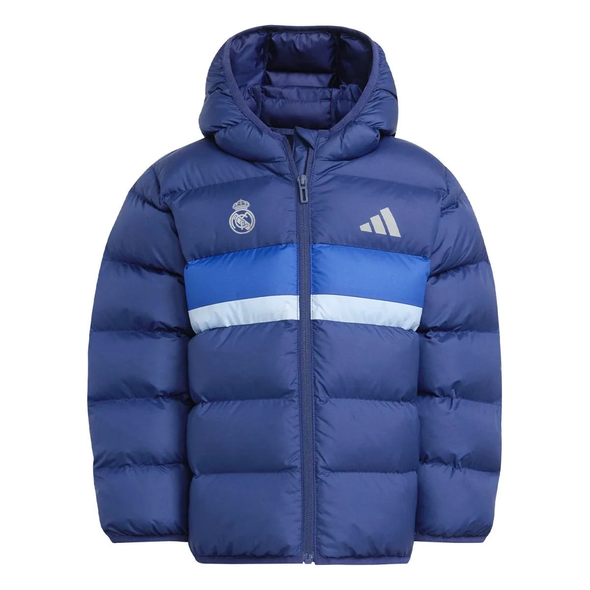 Chaqueta acolchada adidas Infantil azul marino - Image 2