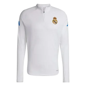 Sudadera Pro Hombre adidas Entrenamiento UCL Blanca 25/26
