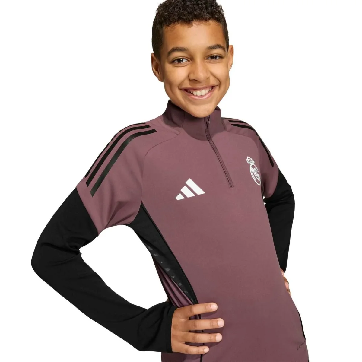 Sudadera Niño adidas Entrenamiento 25/26 Morada - Image 4