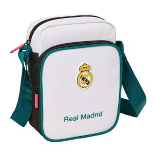 Bolso de Hombro Blanco/Verde Real Madrid